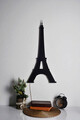 Decoratiune luminoasa LED, Eiffel Tower, MDF, 60 LED-uri, Rosu