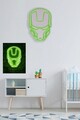 Decoratiune luminoasa LED, Iron Man,  Benzi flexibile de neon, DC 12 V, Verde