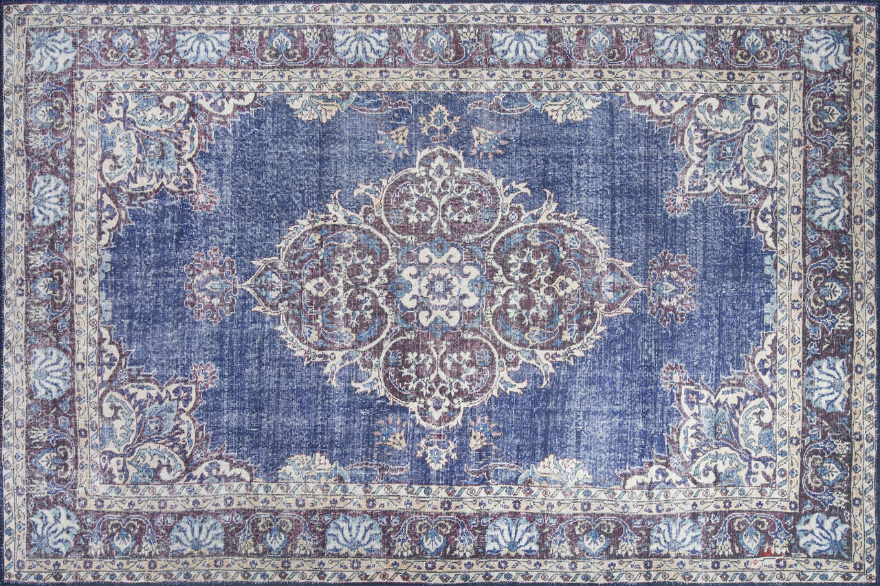 Covor, Dark Blue AL 249 , 230x330 cm, Poliester , Multicolor - 1 | YEO