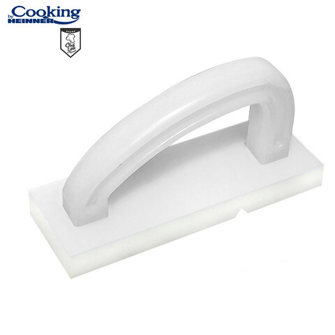 Rindea pentru tocatoare Cooking by Heinner, 17x6x9 cm, marmura, alb