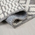 Covor Jhansi Grey, Flair Rugs, 80x145 cm, polipropilena/poliester, gri