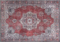 Covor de hol, Rustic AL 94 , 75x150 cm, Poliester , Multicolor