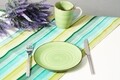 Set 6 farfurii pentru desert Gala Green, Heinner, Ø19 cm, ceramica, verde