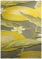 Covor pentru bucatarie Limoni, Decorino, 67x250 cm, poliester, galben