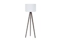 Lampadar, 128, FullHouse, 38 x 145 cm, 1 x E27, 60W, alb/maro