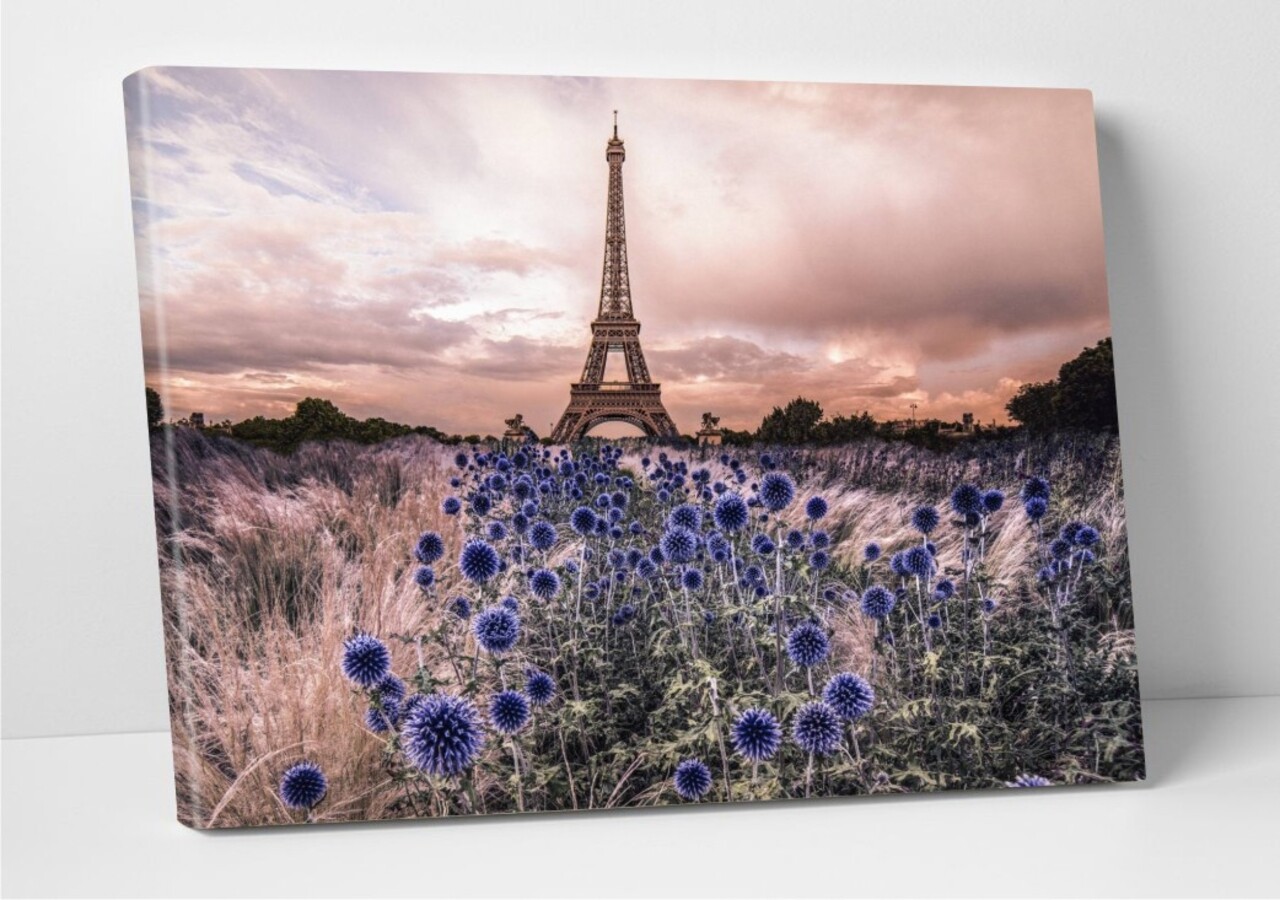 Tablou decorativ France, Modacanvas, 50x70 cm, canvas, multicolor