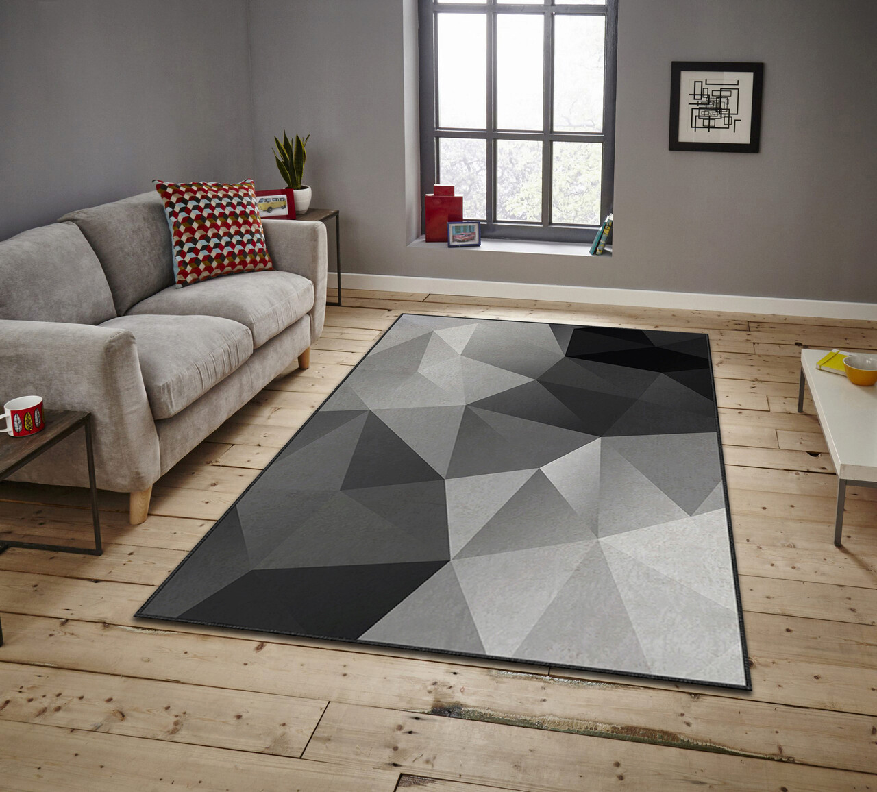 Covor, ASR CRPT-103 , 80x140 cm, Poliester, Multicolor