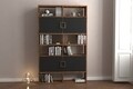 Biblioteca RF.004.004.140, Gauge Concept, 93x22x150 cm, PAL, aluna/negru