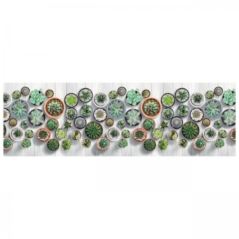 Covor rezistent Webtappeti Cactus 58 x 115 cm, multicolor