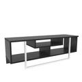 Comoda TV, Retricy, Asal 120, 120x35.2x40.2 cm, PAL, Alb/Negru