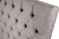 Pat matrimonial, Stockholm, Chester E, 180x200 cm, saltea tip Pocket, topper memory, Taupe