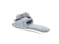 Papuci de casa dama Funky Steps, Luna Grey, marimea 39-40