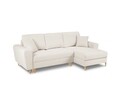 Coltar extensibil dreapta 4 locuri, Moghan, Micadoni Home, NL, 241x145x88 cm, poliester Boucle, bej