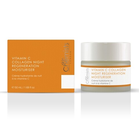 Crema regeneratoare de noapte, SkinChemists, Advanced Vitamin C Collagen Night Regeneration, 50 ml