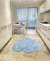 Covor de hol, Cloud Plush, 100x150 cm, Poliester, Gri deschis