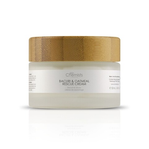 Crema tratament pentru dermatita, SkinChemists, Bacuri & Oatmeal Rescue Cream, 50 ml - 1 | YEO