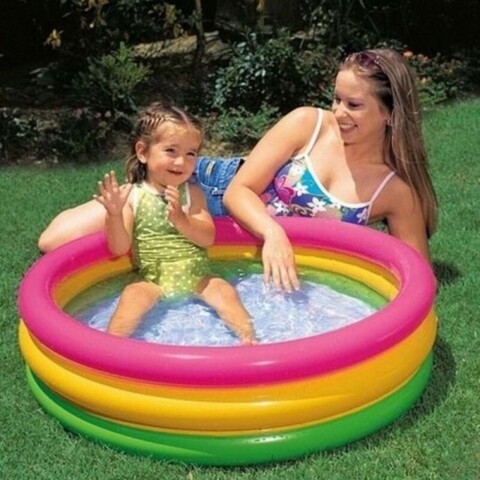 Piscina goflabila pentru copii Color, Intex, 86x25 cm, 68 L,