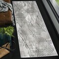 Covor, Hera 4587A, 120x170 cm, Acril, Gri/Negru