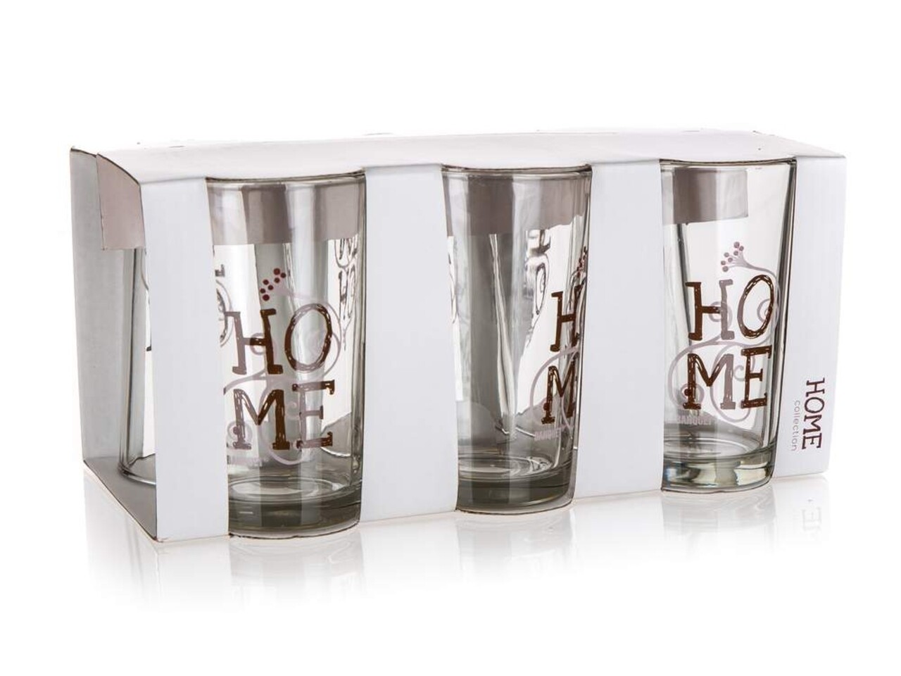 Set 6 Pahare Home, Banquet, 230 Ml, Sticla