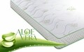 Saltea Aloe Vera Memory Pocket 7 zone, Husa Aloe Vera, Super Ortopedica, Anatomica, 120x200 cm