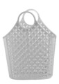 Cos de cumparaturi Shopper, Domotti, 40x16x46 cm, gri