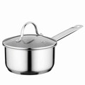 Set pentru gatit 7 piese BergHOFF, Essentials Comfort, inox 18/10, capac din sticla