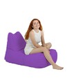 Fotoliu puf, Bean Bag, Ferndale Trendy, 105 x 75 cm, poliester impermeabil, mov