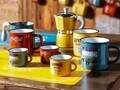 Cana pentru cafea Vintage, Tognana, 360 ml, ceramica, rosu