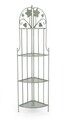 Corp biblioteca Harriet, Bizzotto, 48 x 35 x 165.5 cm, pliabil, otel, verde sage