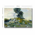 Tablou decorativ, 70100VANGOGH019, Canvas , Lemn, Multicolor