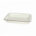 Vas de copt Country Cook, Tognana, 23 x 6.2 x 33 cm, ceramica, crem