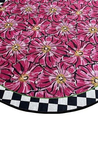 Covoraș de baie, Chilai Home, Habena Djt (100 cm), Poliester, Multicolor