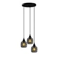 Candelabru, Opviq, Smoked - 011, E27, 60 W, metal/sticla