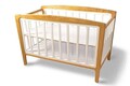 Patut pentru copii Baby Nest, Massive Design, İdivuoma, 160x80x60 cm, Stejar