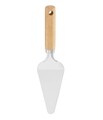 Spatula pentru servire tort Natural, Ambition, 26.5 cm, otel, maro