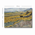 Tablou decorativ, 70100VANGOGH042, Canvas , Lemn, Multicolor