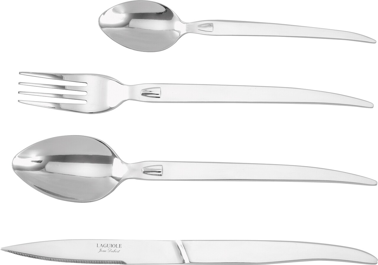 Set Tacamuri 16 Piese Style Up, Jean Dubost, Inox