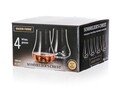 Set 4 pahare whisky Stemless, Banquet, 240 ml, sticla