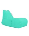 Fotoliu puf, Bean Bag, Ferndale Trendy, 105 x 75 cm, poliester impermeabil, turcoaz