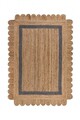 Covor Grace Natural/Grey, Flair Rugs, 120x170 cm, iuta, natural/gri