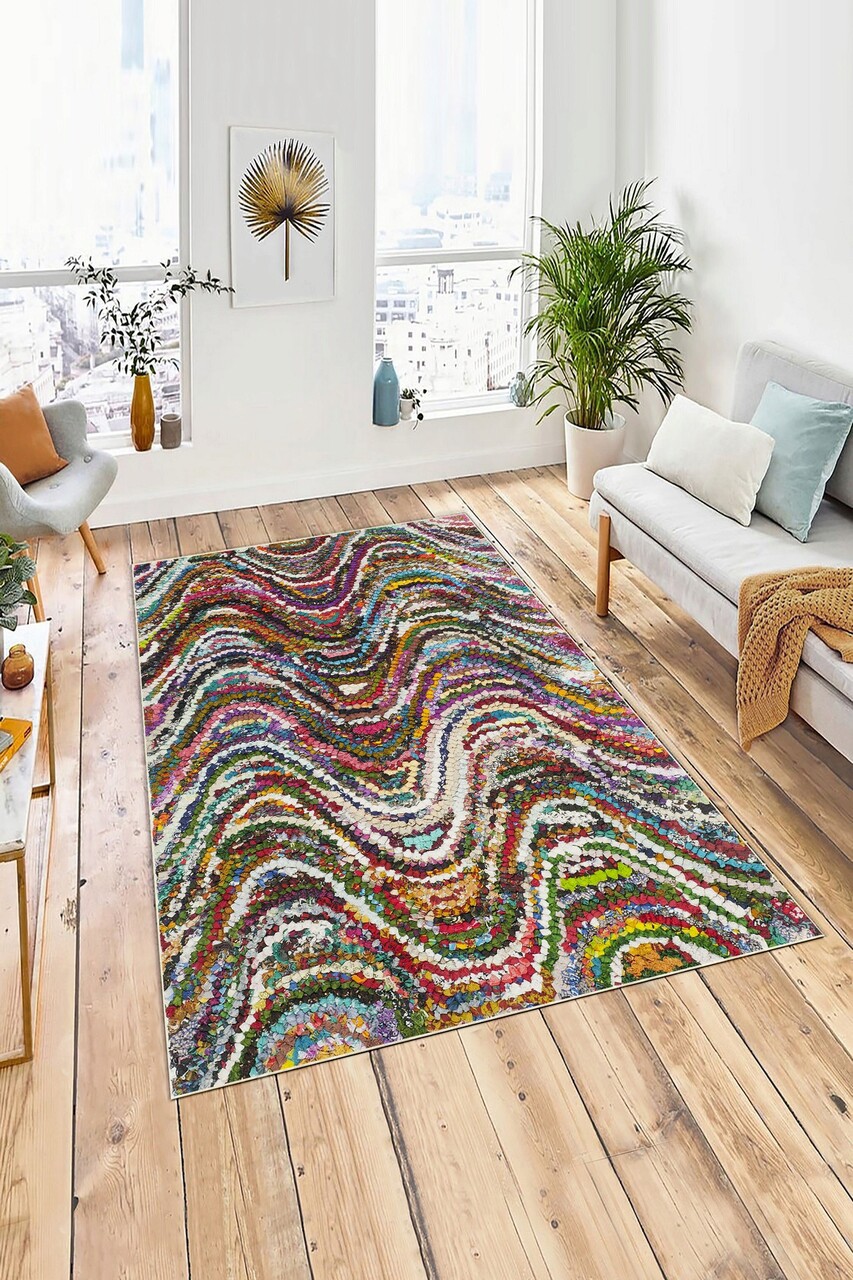 Covor, W1180, 80x120 cm, Poliester, Multicolor