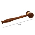 Decoratiune Judge's Gavel, Creaciones Meng, 10x24 cm, lemn