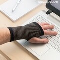 Banda pentru incheietura mainii cu fire de cupru si carbune din bambus Wristcare InnovaGoods, marimea L/XL