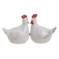 Set solnita si pipernita Hen, InArt, 9x6x8 cm, ceramica