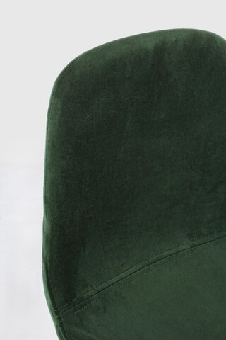 Scaun de bar Irelia, Bizzotto, catifea, 46x39x103 cm, verde inchis
