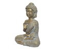 Statueta decorativa pentru exterior, Buddha - one hand up, Decoris, 14.5 x 23.5 x 30.5 cm, polimagneziu