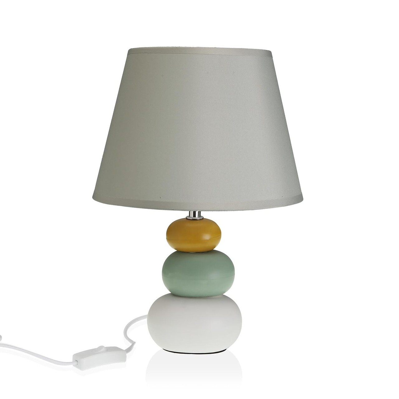 Lampa de masa Serenity, Versa, 22.5 x 32 cm, 1 x E14, 25W, ceramica, multicolor