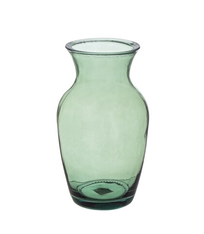 Poza Vaza Classic, Bizzotto, Ã˜14x27 cm, sticla reciclata, verde