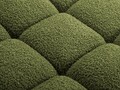 Sezlong living stanga 1 loc, Bellis-213, Micadoni Home, 155x94x70 cm, tesatura boucle, verde