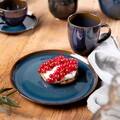 Set de masa 6 piese, Like Villeroy & Boch, Crafted Denim, portelan premium, albastru